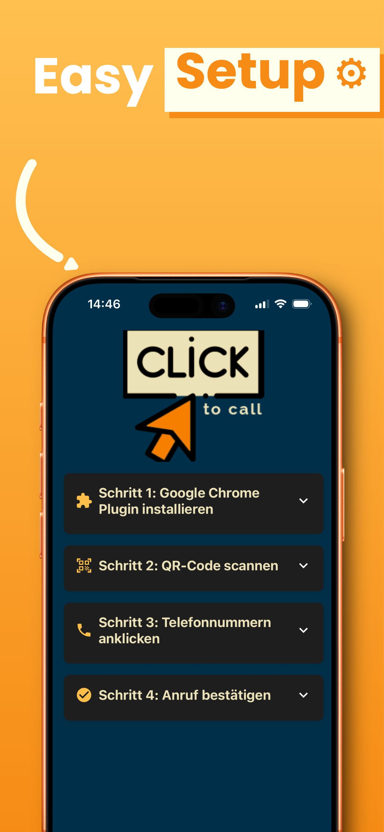 Click2Call - Easy setup